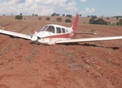 Pouso de Emergência de Aeronave em Floreal, SP